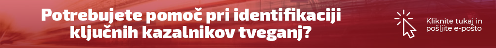 Potrebujete pomoč pri identifikaciji ključnih kazalnikov tveganj?